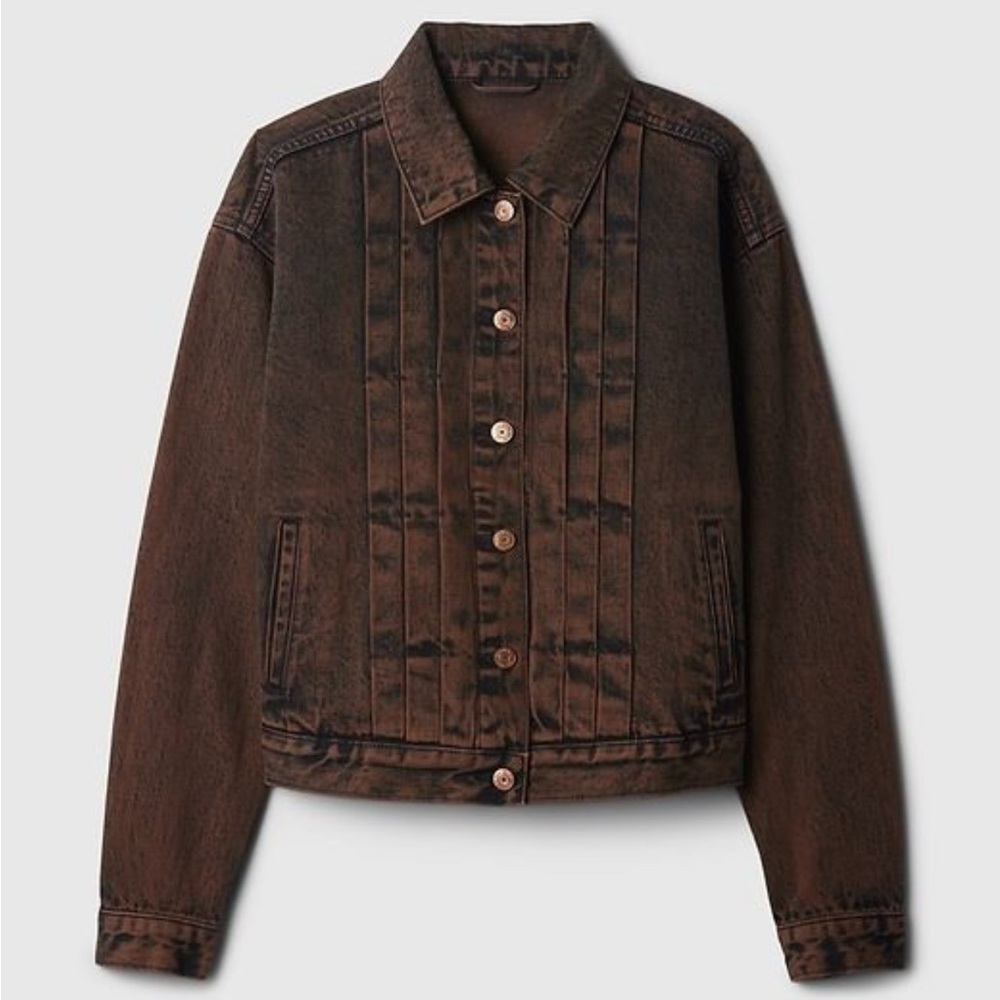 GAP Women's Dark Brown Jean Jacket